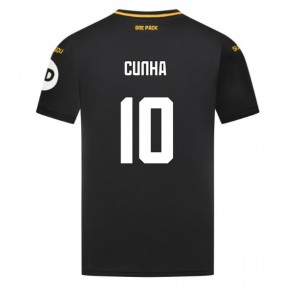 Wolves Matheus Cunha #10 Replika Udebanetrøje 2024-25 Kortærmet